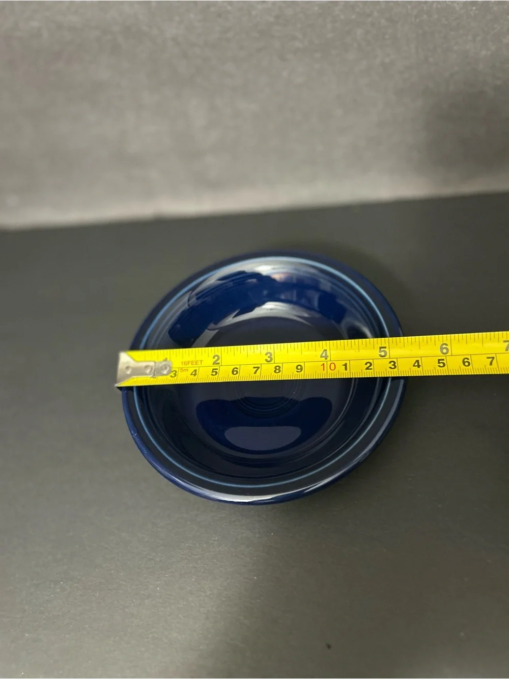 Fiesta Deep small dish in Cobalt